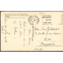 K&oslash;benhavn - Gammel Torvs Springvand fra Luften.