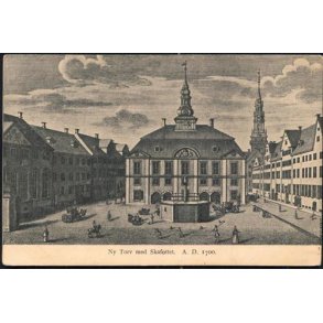 Ny Torv med Skafottet. A.D. 1700 - A.B. u/n