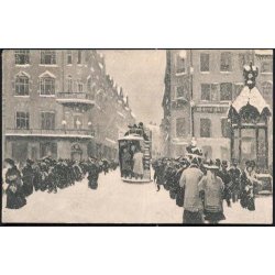 K&oslash;benhavn - P&aring; Str&oslash;get i Sne - A.V. 25