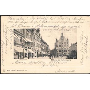 Hilsen fra K&oslash;benhavn - Amagertorv - A.V. 25
