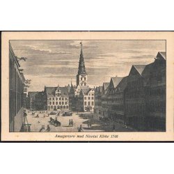 Amagertorv med Nicolai Kirke 1746 -St. 28947