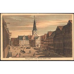 Amagertorv med Nicolai Kirke 1746 -St. u/n