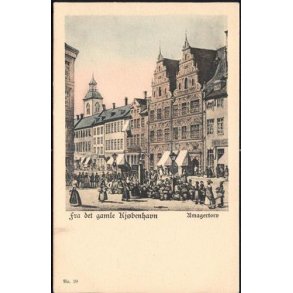 fra det gamle Kj&oslash;benhavn - Amagertorv -No 19