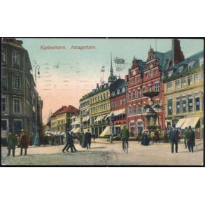 Kj&oslash;benhavn -Amagertorv - J.K. 1015