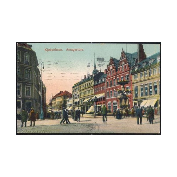 Kj&oslash;benhavn -Amagertorv - J.K. 1015