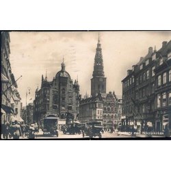 K&oslash;benhavn -Amagertorv med Nicolaikirken - No5