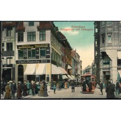 K�benhavn - Amagertorv ved Ostergade -