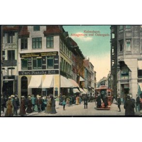 K�benhavn - Amagertorv ved Ostergade -