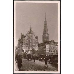 K�benhavn - Amagertorv med Nicolai Taarn - A.V.