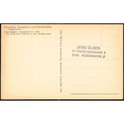 K&oslash;benhavn - Amagertorv med Nicolai Kirke -J.M. (Kopi)