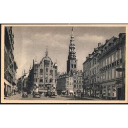 K&oslash;benhavn - Amagertorv med Nicolai Kirke -J.M. (Kopi)