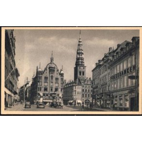 K&oslash;benhavn - Amagertorv med Nicolai Kirke -J.M. (Kopi)