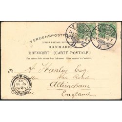 Hilsen fra Kbenhavn -Tivolis Indgang - F.M. &amp; Co