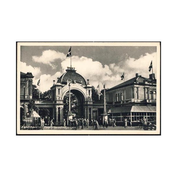 Kbenhavn -Tivolis Hovedindgang - W.L. u/n