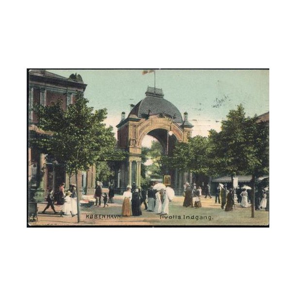 Kbenhavn - Tivolis Indgang - St. 6066