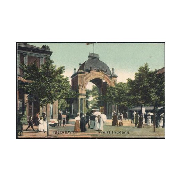 Kbenhavn - Tivolis Indgang - St. 6066