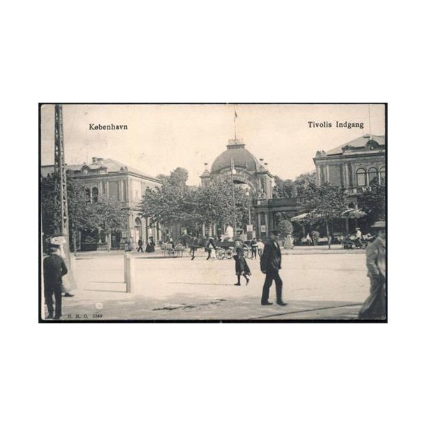 Kbenhavn - Tivolis - Indgang - HHO 3309