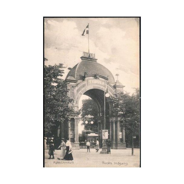 Kbenhavn - Tivolis Indgang - C.F. 25