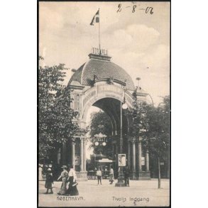 Kbenhavn - Tivolis Indgang - St. 3853