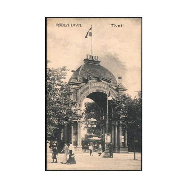 Kbenhavn - Tivolis Indgang - St. 3853