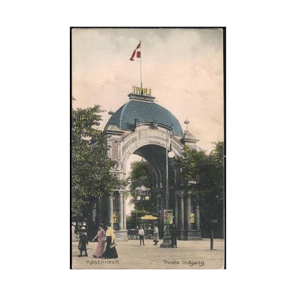 Kbenhavn - Tivolis Indgang - St. 3853