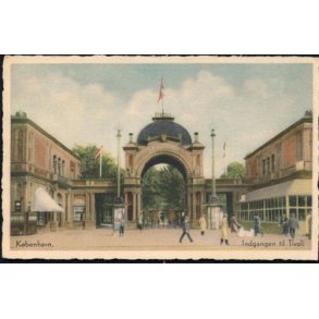 Kbenhavn - Indgangen til Tivoli - u/n