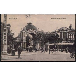 Kbenhavn - Hovedindgangen til Tivoli - u/n