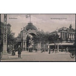 Kbenhavn - Hovedindgangen til Tivoli - u/n