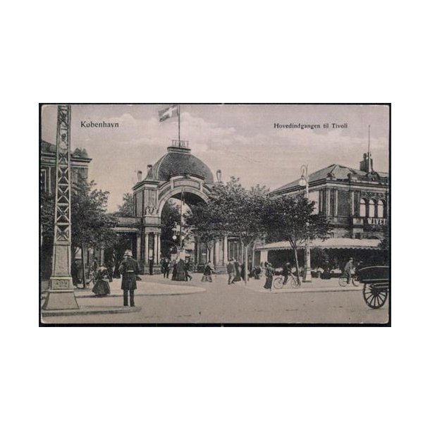 Kbenhavn - Hovedindgangen til Tivoli - u/n