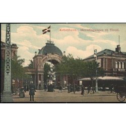 Kbenhavn - Hovedindgangen til Tivoli - u/n