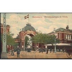 Kbenhavn - Hovedindgangen til Tivoli - u/n