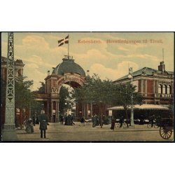Kbenhavn - Hovedindgangen til Tivoli - u/n