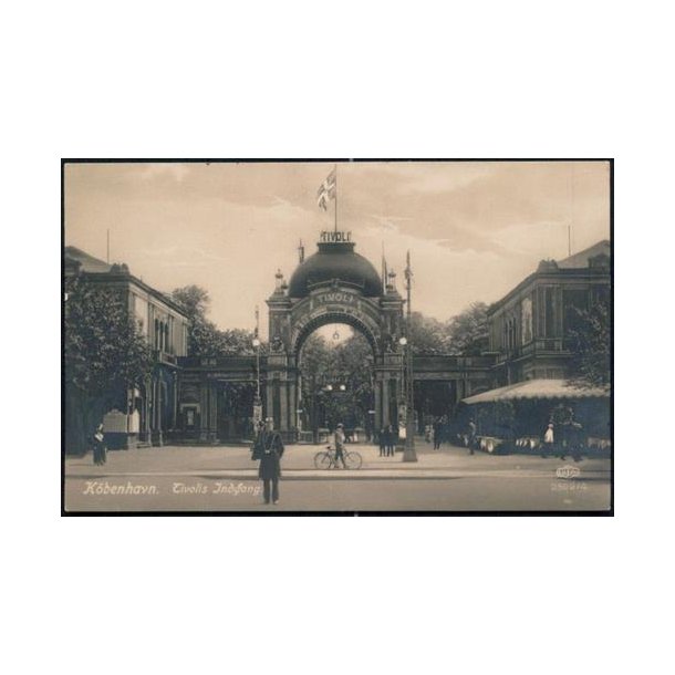 Kbenhavn - Tivolis Indgang - EDFPH 2509/4