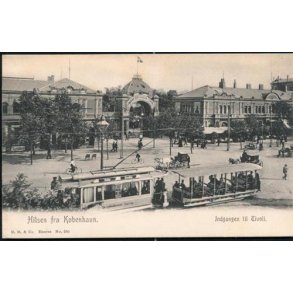Hilsen fra Kbenhavn - Indgangen til Tivoli -