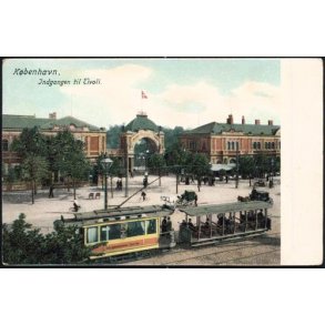 Kbenhavn - Indgangen til Tivoli - u/n