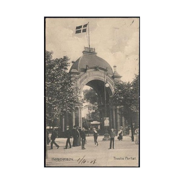 Kbenhavn - Tivolis Portal - A.V. 460