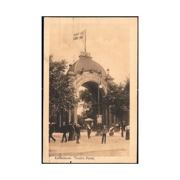 Kbenhavn - Tivolis Portal - A.V. 36