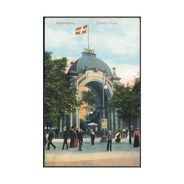 Kbenhavn - Tivolis Portal - A.V. 12