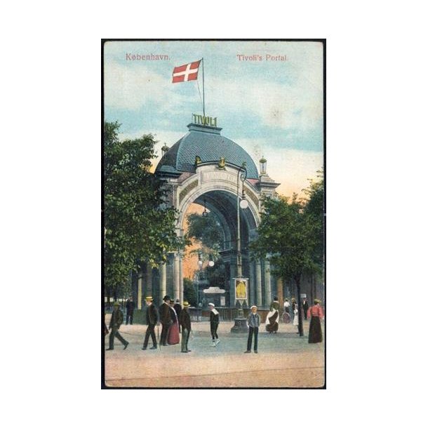 Kbenhavn - Tivolis Portal - A.V. 12