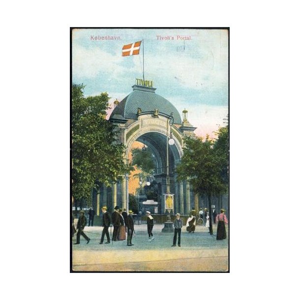 Kbenhavn - Tivolis Portal - A.V. 12