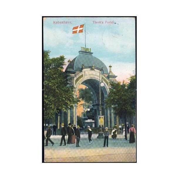 Kbenhavn - Tivolis Portal - A.V. 12