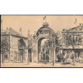 Kbenhavn - Tivolis Indgang - St. u/n