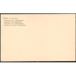 Tivolis Indgang fra Vesterbrogade - u/n