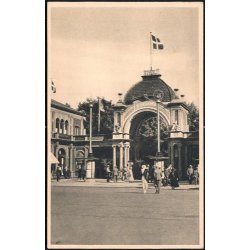 Tivolis Indgang fra Vesterbrogade - u/n