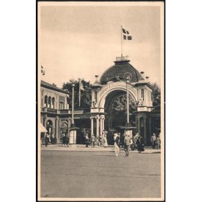 Tivolis Indgang fra Vesterbrogade - u/n