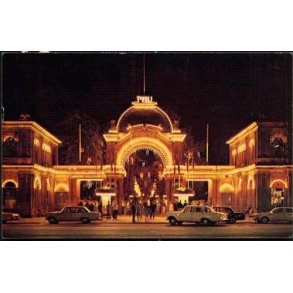 Kbenhavn - Indgangen til Tivoli ved Nat - R.O.