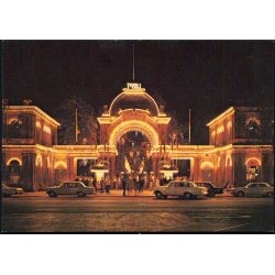 Kbenhavn - Indgangen til Tivoli ved Nat - R.O.