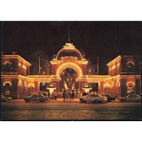 Kbenhavn - Indgangen til Tivoli ved Nat - R.O.