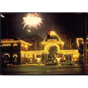 Kbenhavn - Hovedindgangen ved Nat - G.73