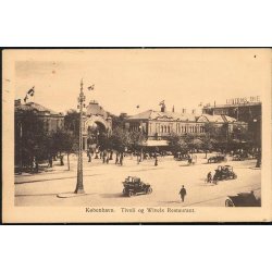 Kbenhavn - Tivoli og Wivels Restaurant - D.F. 20